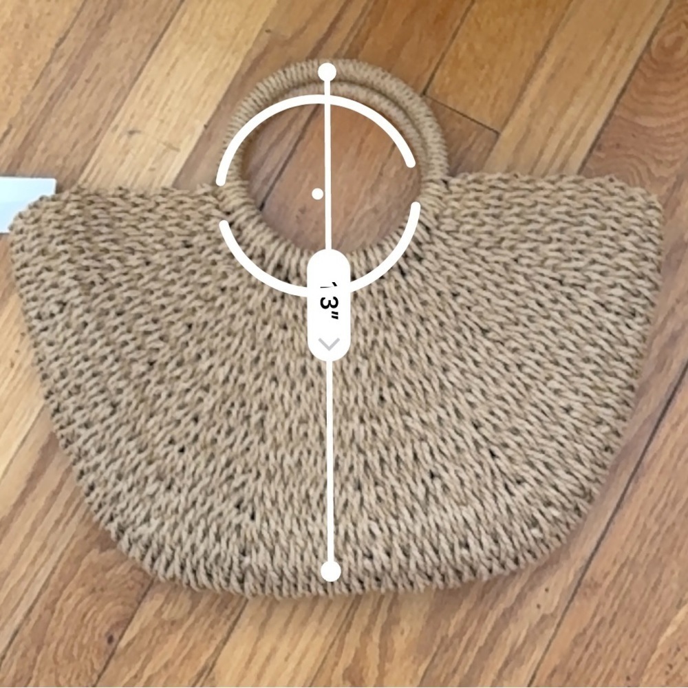 Woven Tote Basket Bag - Picture 11 of 11